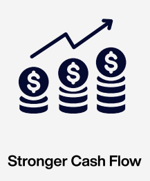 stronger cash flow